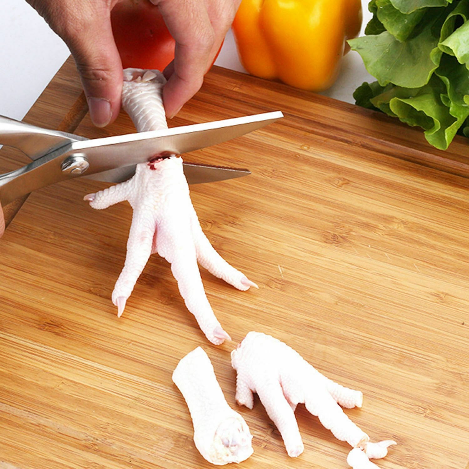 Knives Kitchen Shears Stainless Steel Poultry Fish Chicken Bone Scissors Kitchen Gadgets Chef Japanese Knife Cooking Stainless Steel Poultry Chicken Bone Scissors image 5