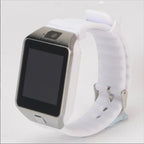Sports Smart Watch DZ09 Card Phone Watch - white image