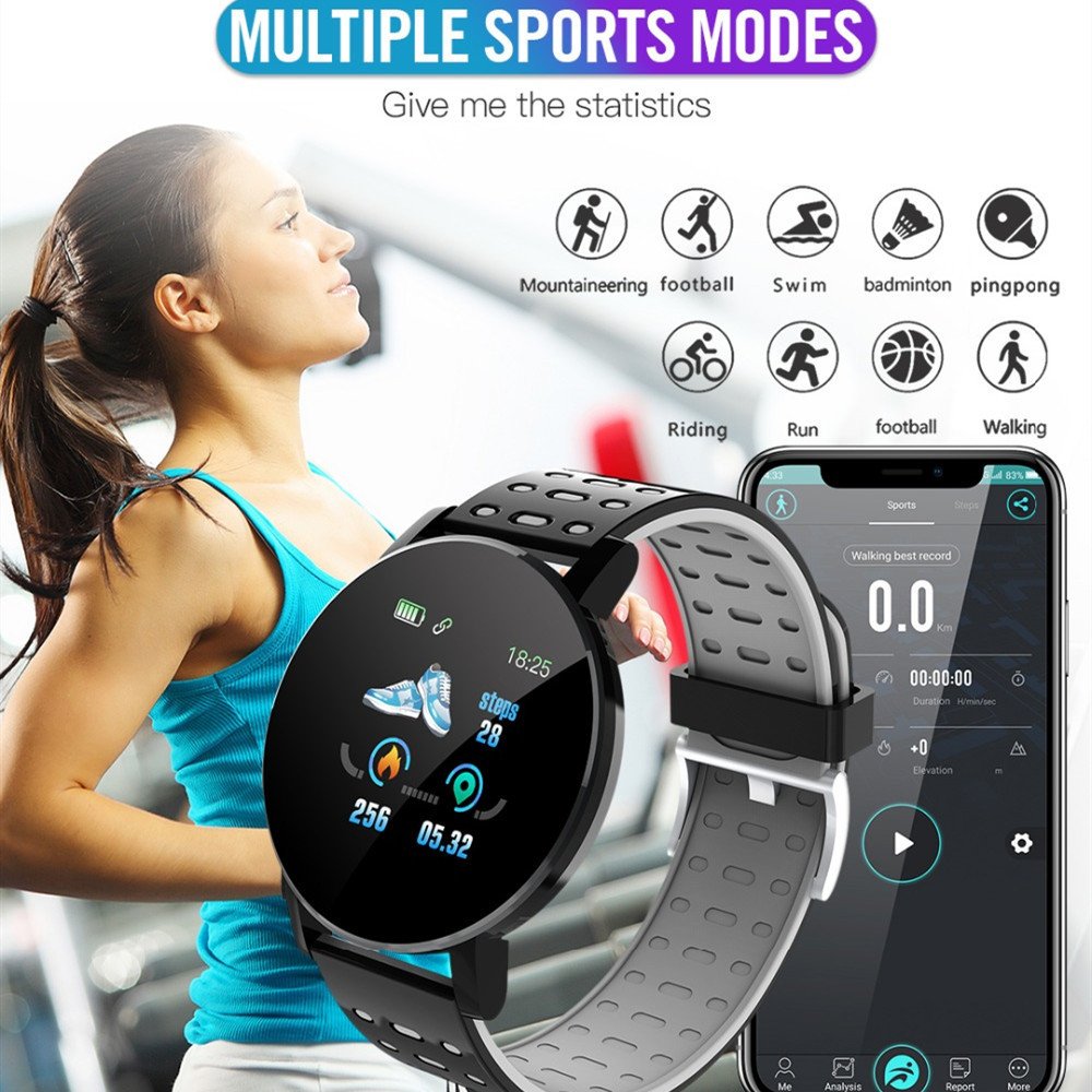 Bluetooth smart watch - Sport watch for men -Gift for men image 1