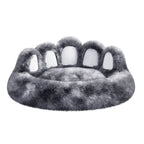 Cute Dog Bear Paw Shape Dog Bed, Dog Beds &amp; Furniture For Small And Medium Dogs, Cozy Plush Cute Cat Beds For Indoor Cats image 1