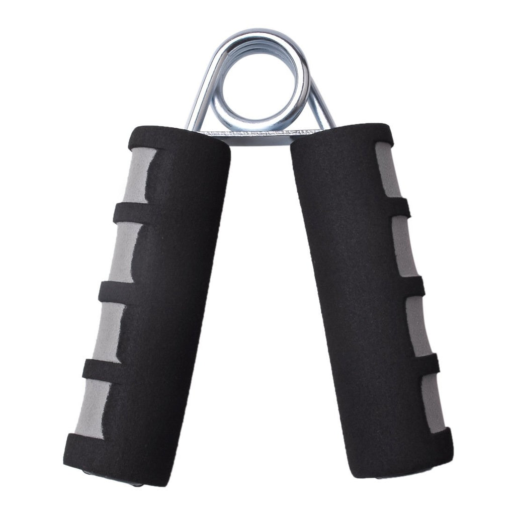 Hand Training Spring Hand Grip Finger Strength Finger Trainer Power Exerciser Sponge Forearm Grip Strengthener Carpal Expander - Black gray image