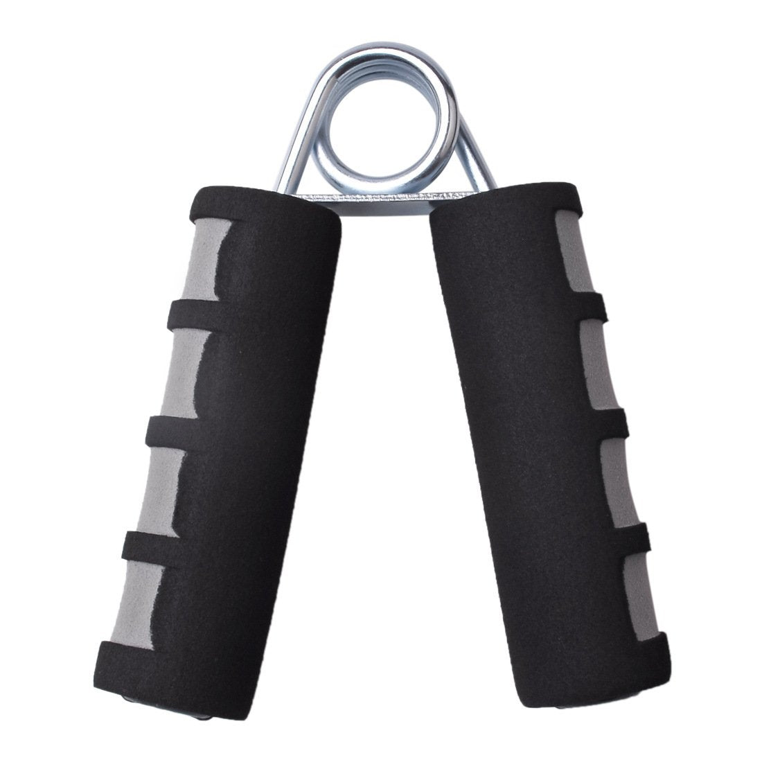 Hand Training Spring Hand Grip Finger Strength Finger Trainer Power Exerciser Sponge Forearm Grip Strengthener Carpal Expander - Black gray image