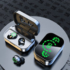 YD03 Wireless Bluetooth-compatible Headset TWS Large Screen Smart Digital Display In Ear Breathing Light image 6