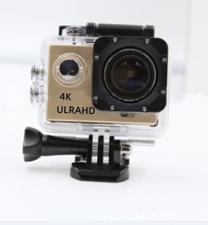4K  Waterproof Sport Camera - Golden image