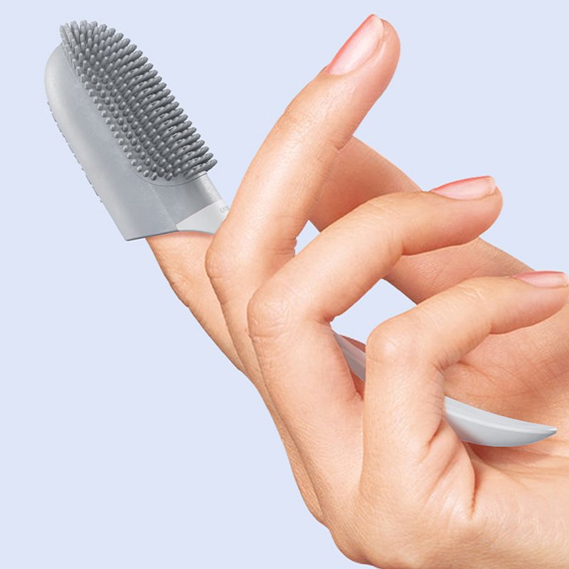 Dog Tooth Cleaning Brush Care Finger Wrap Cat Dog Oral Cleaning Toothbrush Tool Silicone Dog Cat Finger Toothbrush Supplies Pet Products image 1