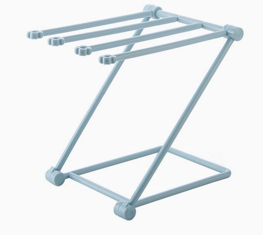 Foldable Dishcloth Shelf Kitchen Accessories Gadget Organizer image 1