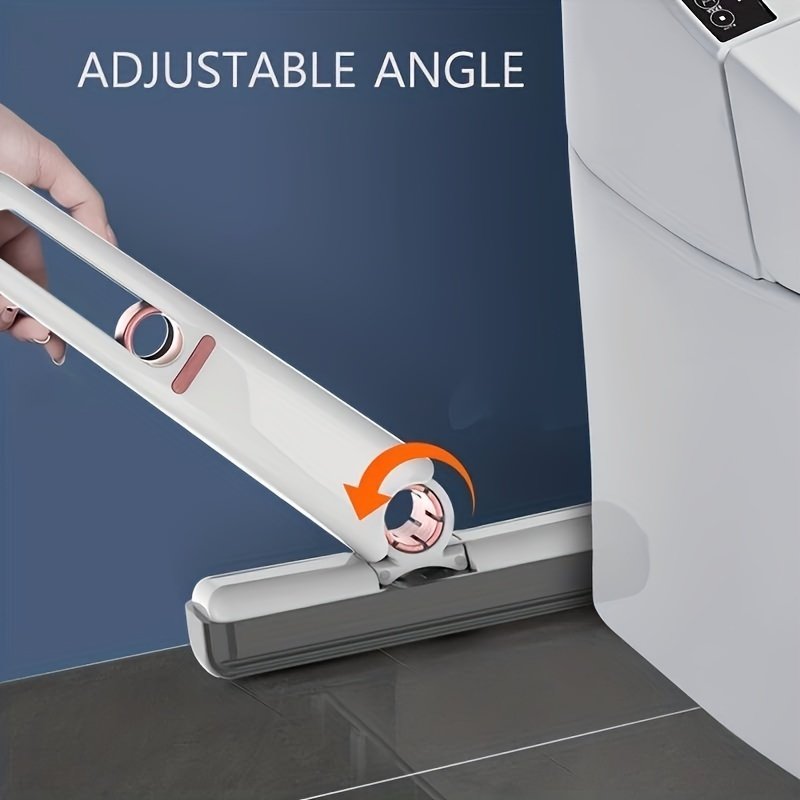 New Portable Self-NSqueeze Mini Mop, Lazy Hand Wash-Free Strong Absorbent Mop Multifunction Portable Squeeze Cleaning Mop Desk Window Glass Cleaner Kitchen Car Sponge Cleaning Mop Home Cleaning Tools image 8