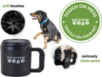 Paw Plunger – Dog Paw Cleaner - Dog and Puppy Essentials - Portable Dirty Paw Washer - Ideal for Medium Dogs - Black image 5