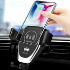 10W QI Wireless Fast Car Charger Mount Holder Stand Automatic Clamping Charging image 3