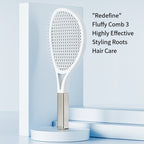 Hair Comb Tennis Racket Fluffy Combs High Skull Top Hair Artifact Airbag Cushion Massage Comb Barber Tools Hair Detangler Hairbrush For Thick Hair Self Cleaning Curly Hair Brush For Curly Hair image 1