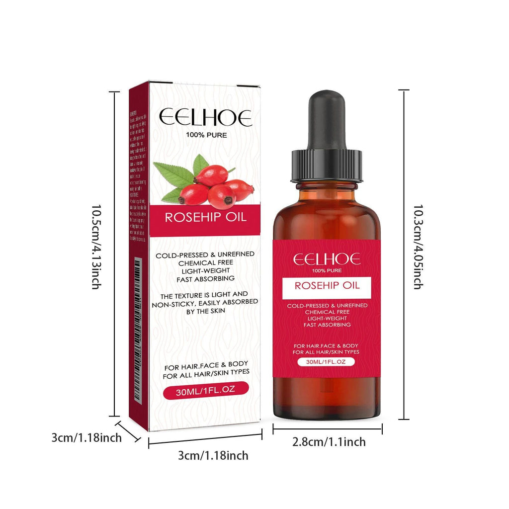 EELHOE Rosehip Facial Oil For Facial And Body Hydration, Nourishing Skin Care, Smooth Hair Care, And Massage Oil image 6
