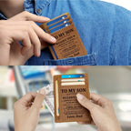 Mens Wallet RFID Blocking Wallets For Men Slim Wallets, 1 ID Window Front Pocket Wallet image 3
