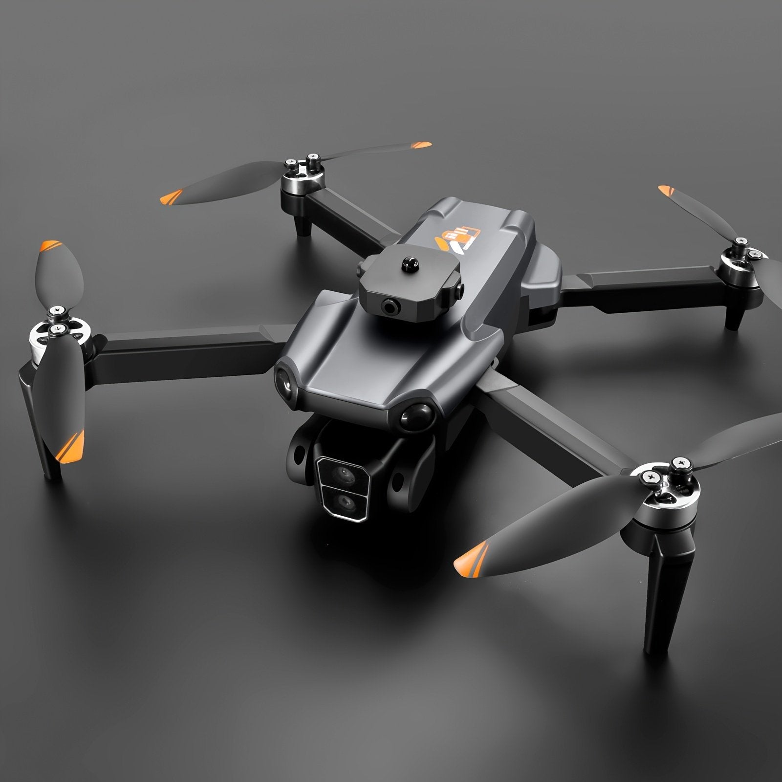 S119 Beginner Trajectory Flight Drone 480p Camera Quadcopter Optical Flow Positioning Four-Sided Obstacle Avoidance UAV - Black image