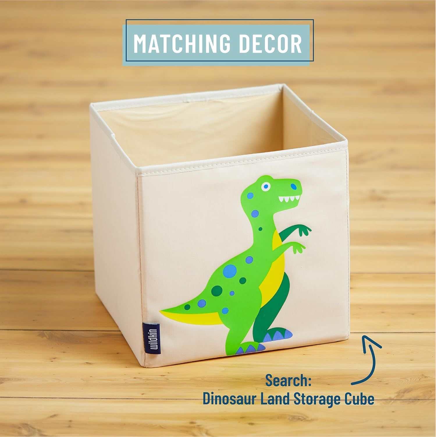 Kids Cotton Toddler Comforter – Soft &amp; Lightweight, Fits Standard Crib Mattress - Dinosaur Land image 2