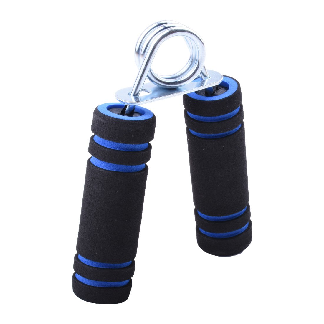 Hand Training Spring Hand Grip Finger Strength Finger Trainer Power Exerciser Sponge Forearm Grip Strengthener Carpal Expander - Blue thread image