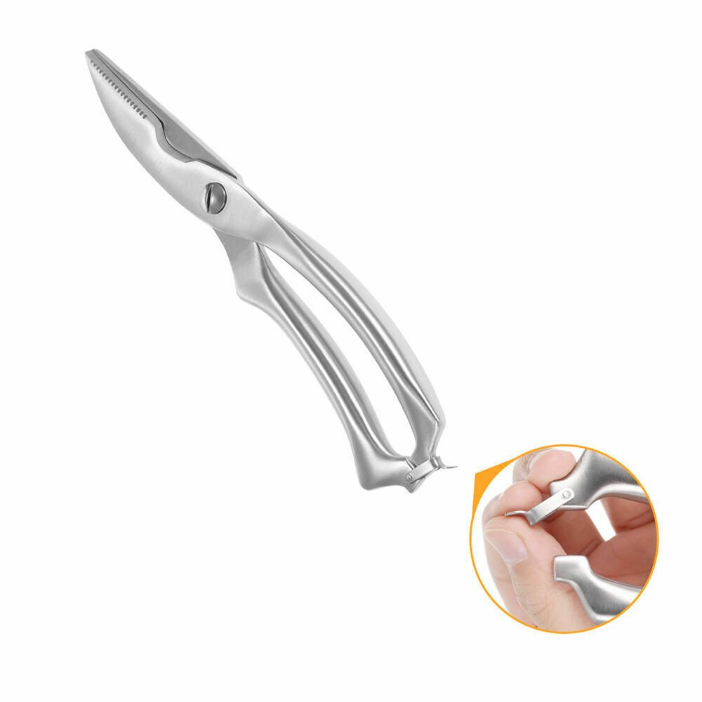 Knives Kitchen Shears Stainless Steel Poultry Fish Chicken Bone Scissors Kitchen Gadgets Chef Japanese Knife Cooking Stainless Steel Poultry Chicken Bone Scissors image 4