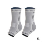 Graphene Ankle Brace, Warm Ankle Support Ankle Compression Sleeve   Foot &amp; Ankle Brace Socks For Sprained Ankle Compression Sleeve - Ankle Support For Women &amp; Men - Tendonitis &amp; Arthritis Ankle Brace - S image