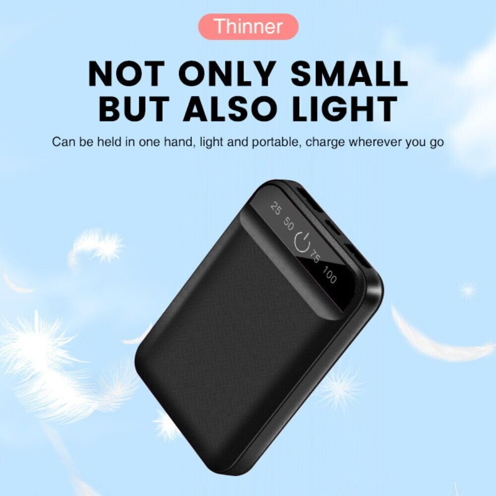 Mini Powerbank Tragbar Schnellladegerat Externer Batterie Ladegerat Handy DE image 4