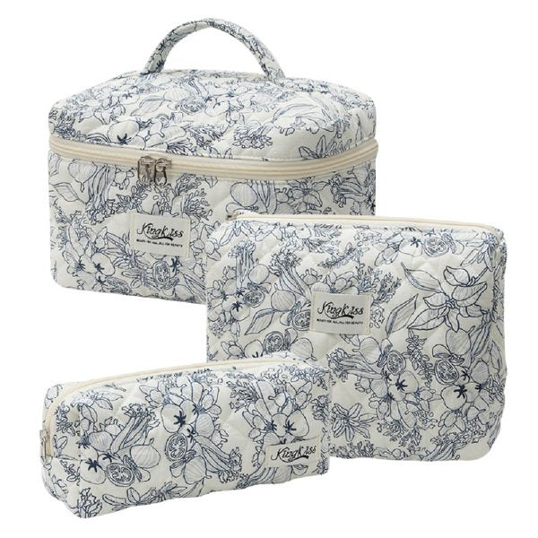 Women's Cosmetic Bags - Set Of 3 - Cosmetic bag image