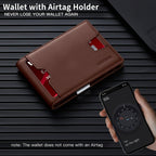 Genuine Leather Bifold Wallet Men, RFID Shielding Wallet Front Pocket Wallet, Suitable For Son And Daughter To Send Daddy's Wallet image 5