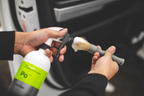 Boar Hair Detailing Brush Large, Comfortable Grip and Heavy-Duty Scrubbing for Interior, Exterior, Engine Bay, Wheels, Exhaust Tips, Textured Plastic image 3