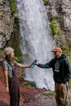 Nalgene OG Water Bottle with Filter, USA Made, BPA Free, Removes 99.99% Tap Water Contaminants, Forever Chemicals, Smoke Grey, 32 Oz image 7