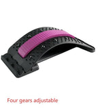 Back Stretcher Adjustable Back Cracker Massage Waist Neck Fitness Lumbar Cervical Spine Support Pain Relief image 6