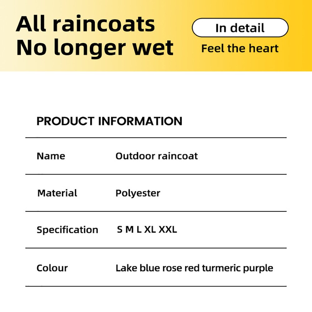Dog Raincoat With Reflective, Waterproof Dog Rain Jacket With Hood, Leash Hole, Reflective Strap For Small Medium Dogs, Lightweight Puppy Clothes image 5