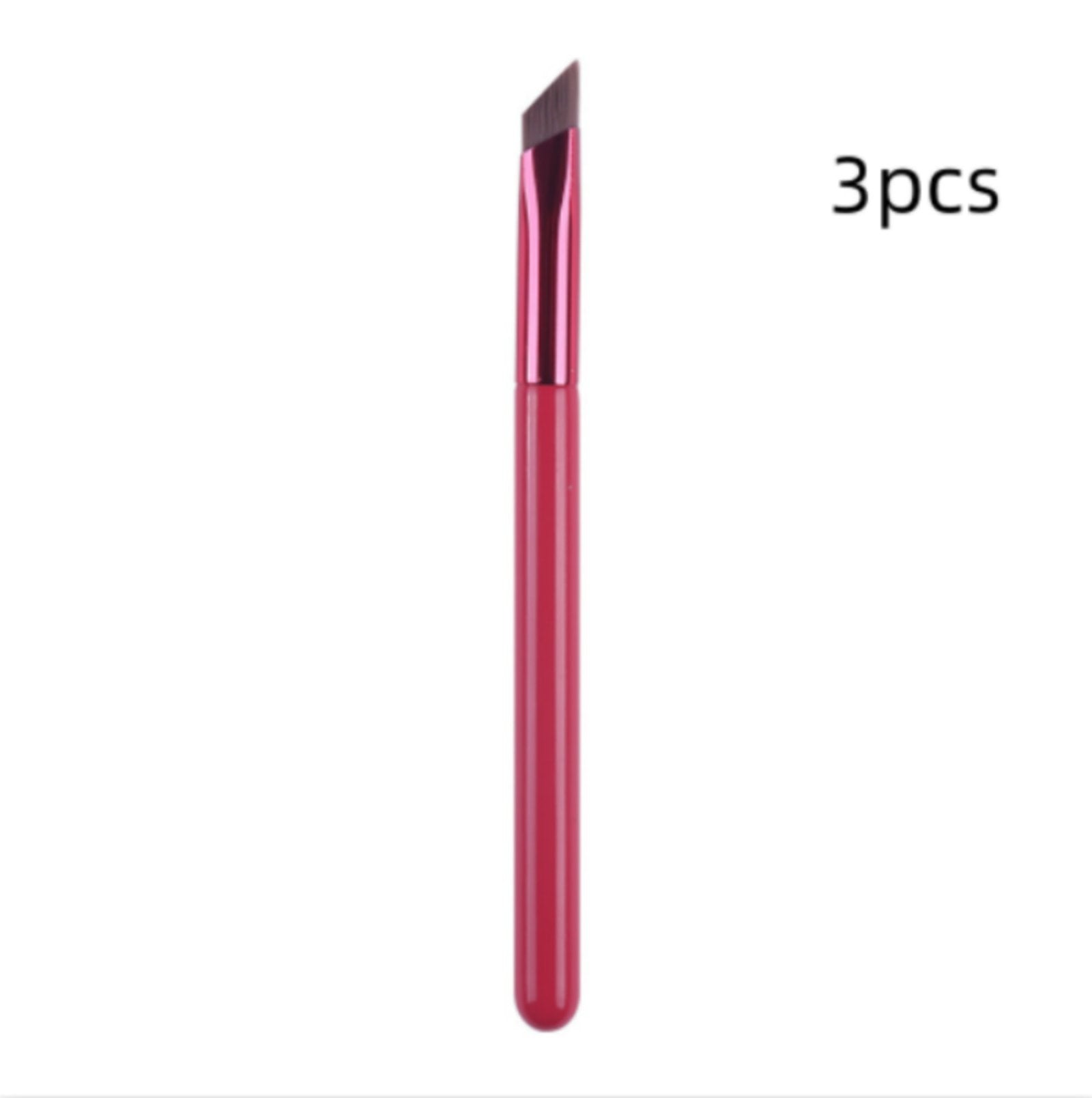 Wild Eyebrow Brush 3d Stereoscopic Painting Hairline Eyebrow Paste Artifact Eyebrow Brush Brow Makeup Brushes Concealer Brush - Red, 3PCS image