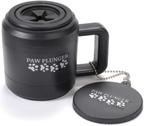 Paw Plunger – Dog Paw Cleaner - Dog and Puppy Essentials - Portable Dirty Paw Washer - Ideal for Medium Dogs - Black image 0