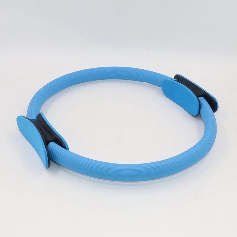 Yoga Pilates Ring Unbreakable Yoga Magic Circle Toning Thighs Abs Legs Exercise For Women Home Gym Workout Equipment - Blue image
