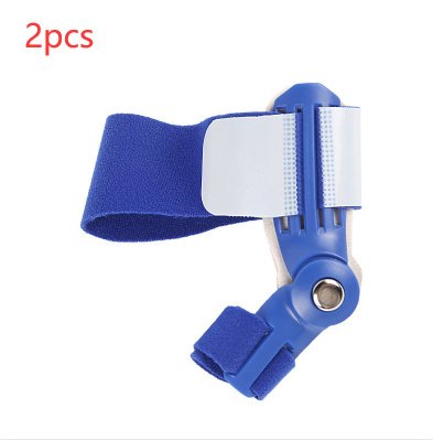 Hallux Valgus Corrector Plastic Toe Correctors Sleeves - 2pcs blue image