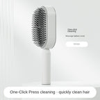 Women Fashion 3D Hair Growth Comb Hairbrush Self-Cleaning Hair Brush  Self Cleaning Hair Brush For Women Massage Scalp Promote Blood Circulation Anti Hair Loss image 2