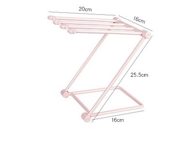 Foldable Dishcloth Shelf Kitchen Accessories Gadget Organizer image 7