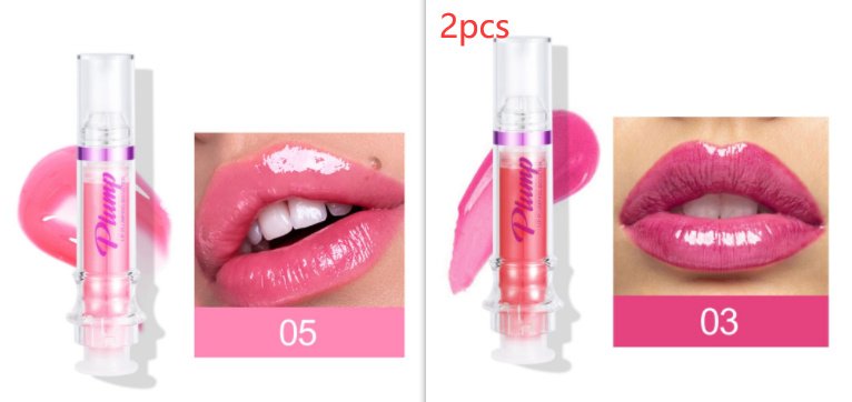 New Tube Lip Rich Lip Color Slightly Spicy Lip Honey Lip Glass Mirror Face Lip Mirror Liquid Lipstick - Set15 image