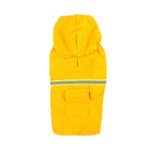 Dog Raincoat,Waterproof Dog Rain Jacket With Safety Reflective Stripe,Hooded Slicker Dachshund Doggy Dog Poncho With Leash For Dogs And Puppies image 2