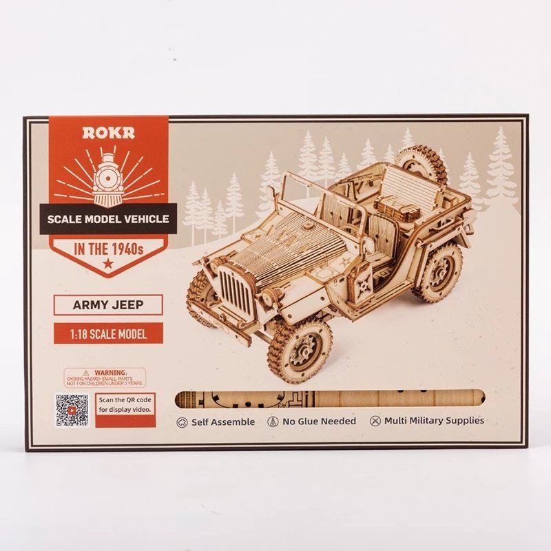 3D Wooden Puzzle Model Toys MC701 image 3