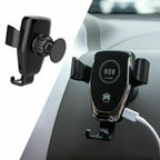 10W QI Wireless Fast Car Charger Mount Holder Stand Automatic Clamping Charging image 2
