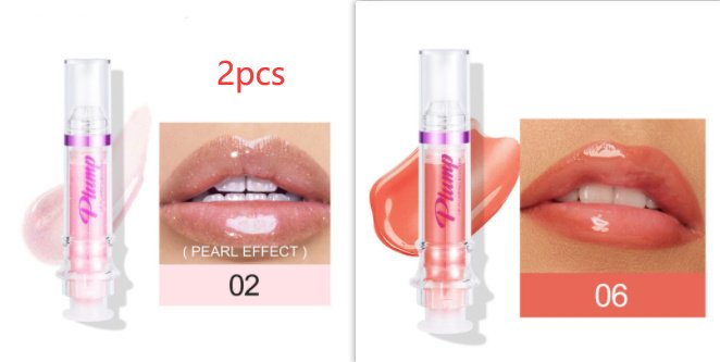 New Tube Lip Rich Lip Color Slightly Spicy Lip Honey Lip Glass Mirror Face Lip Mirror Liquid Lipstick - Set12 image