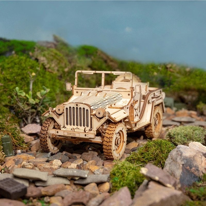 3D Wooden Puzzle Model Toys MC701 image 1