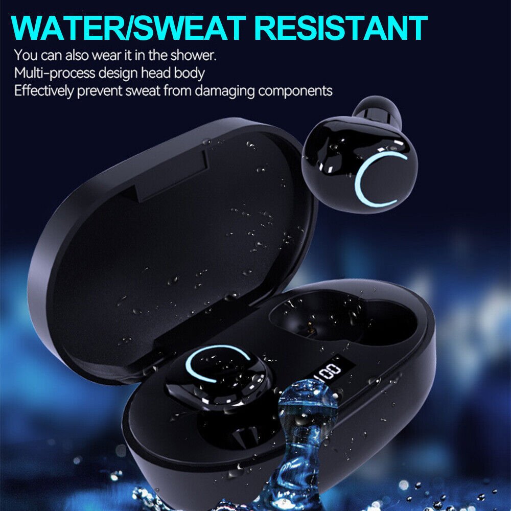 Bluetooth 5.3 Headphones In Ear Wireless TWS Sport Headphones IPX-5 With Microphone De image 4