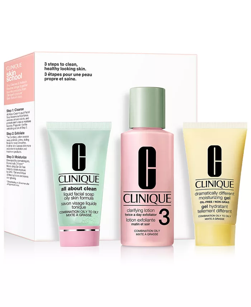 3-Pc. Skin School Supplies Cleanse &amp; Refresh Set - Combination Oily image 0