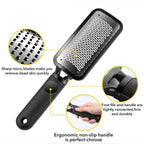 Foot File Scraper Rasp Hard Dead Dry Skin Remover Grater Callus Pedicure Black image 8