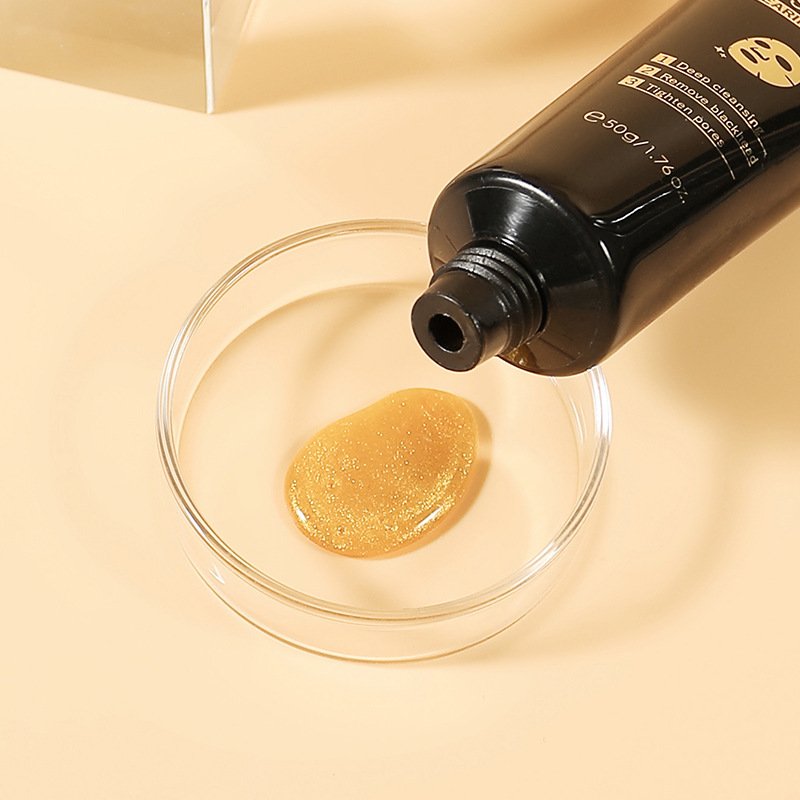 Gold Foil Snail Tear-Off Mask Hydrating skin whitening mask, skin radiant image 3