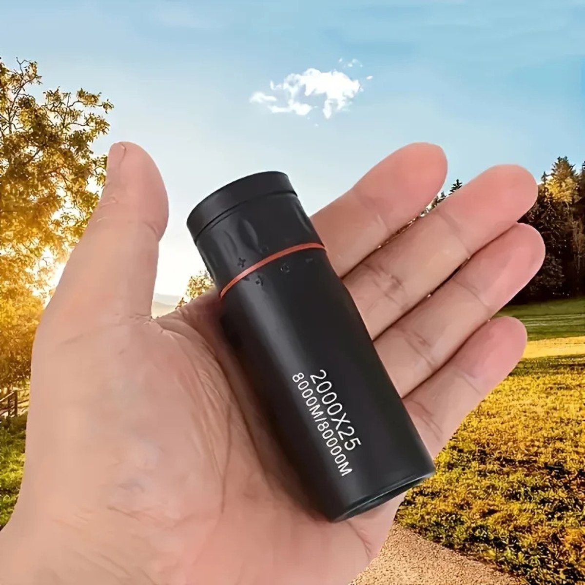 2000x25 HD Monocular Telescope Mini Portable Mobile Phone Telescope With Holder Outdoor Camping Hunting Birdwatching Telescopes image 3