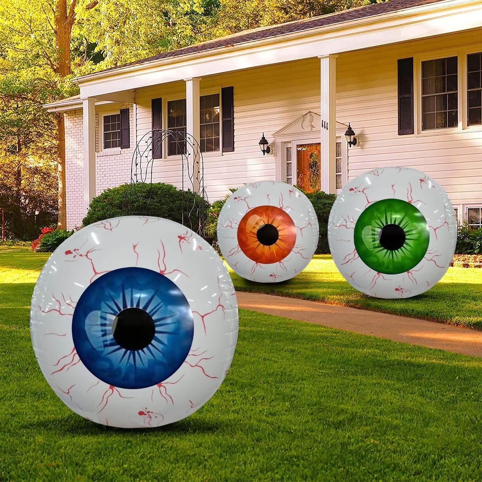 Halloween Eyeball Balloon Halloween Inflatable image 0