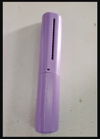 Professional Wireless Hair Straightener Curler Comb Fast Heating Negative Ion Straightening Curling Brush Hair Styling Tools - Purple image