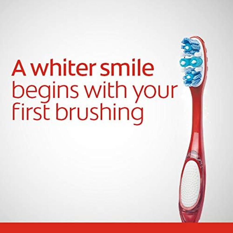 360 Advanced Optic White Toothbrush, Soft, 2 Count image 5