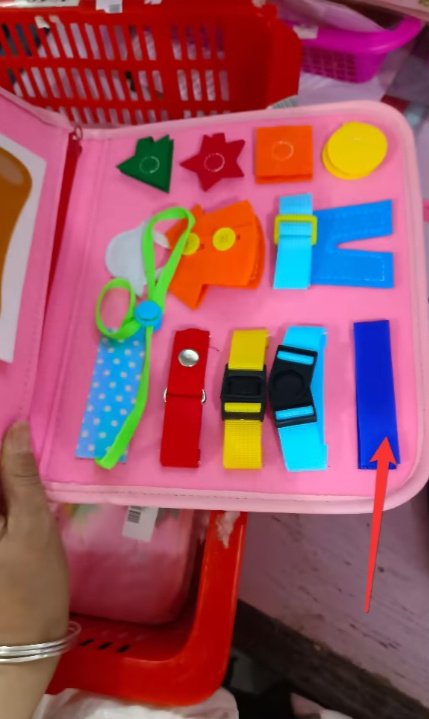New Busy Book Children's Busy Board Dressing And Buttoning Learning Baby Early Education Preschool Sensory Learning Toy - M image