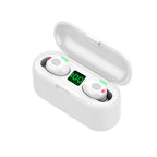 Headphones Waterproof Sports Bluetooth Wireless Headphones - White image